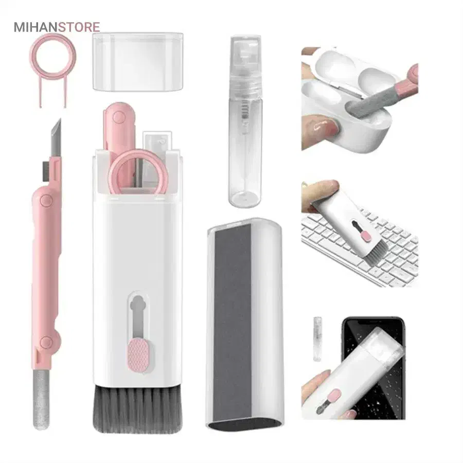 کیت تمیز کننده 7 کاره و 7 روز ضمانت بازگشت|لوازم جانبی موبایل و تبلت|رشت, چله خانه|دیوار