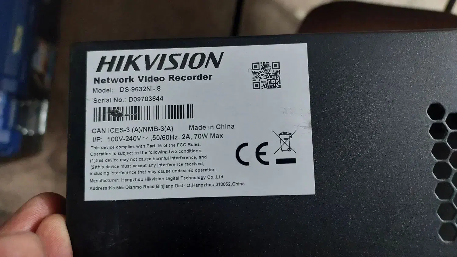 رکوردر ۳۲ کانال هایک ویژن NVR|دوربین مداربسته|تهران, سنائی|دیوار