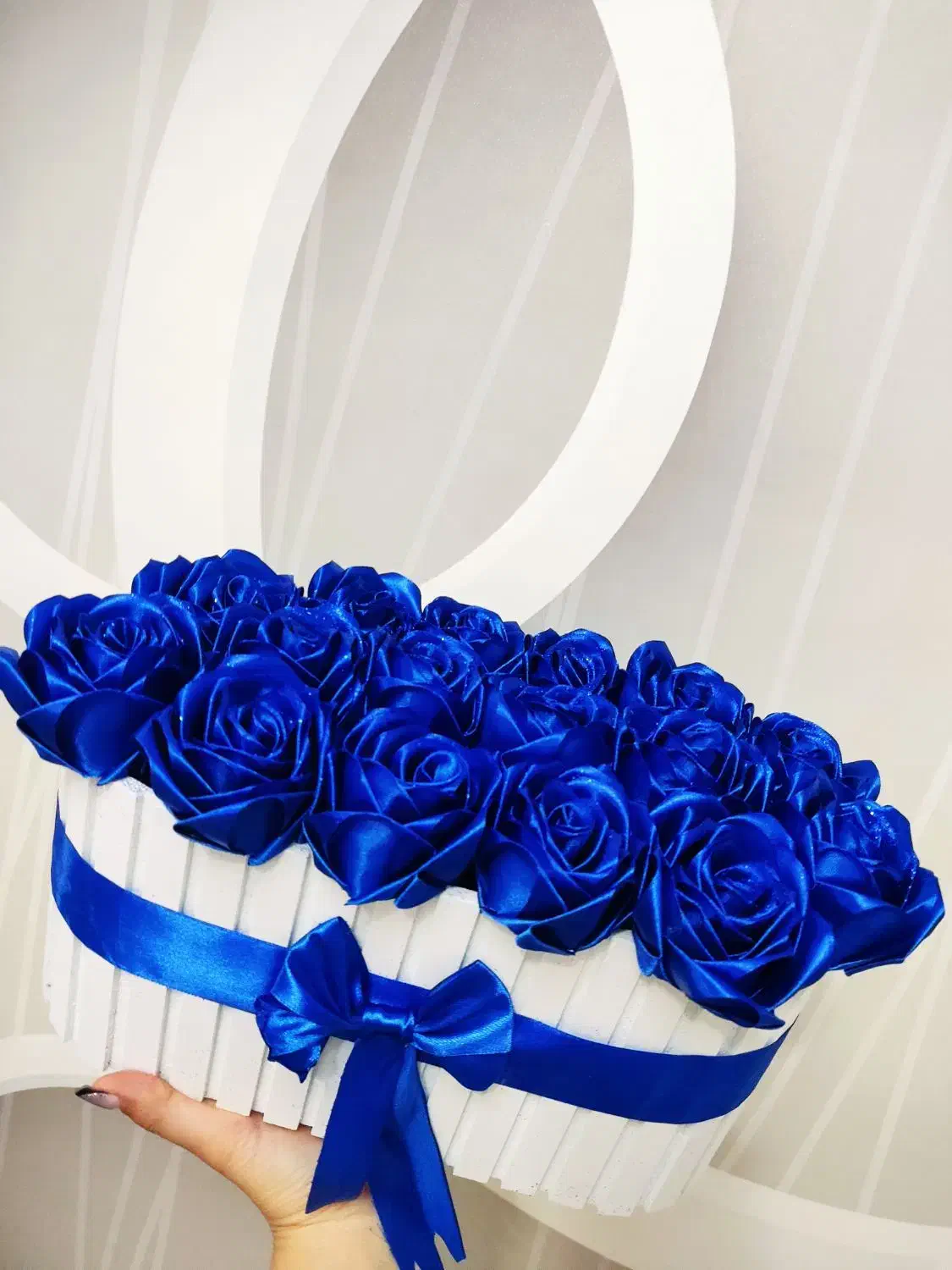 گل روبانی|گل مصنوعی|قزوین, |دیوار