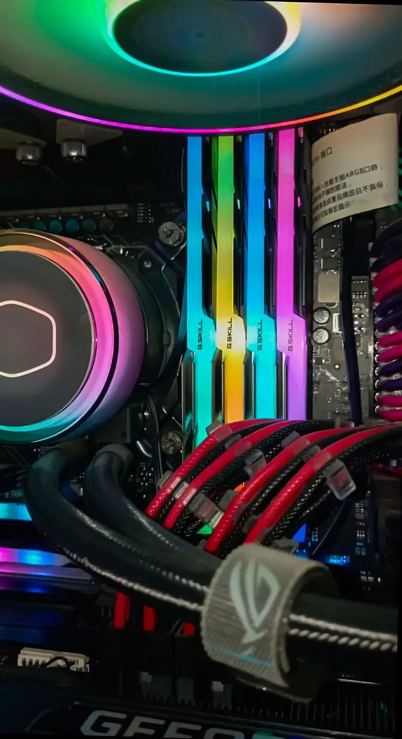 سیستم گیمینگ فول RGB|رایانه رومیزی|همدان, |دیوار