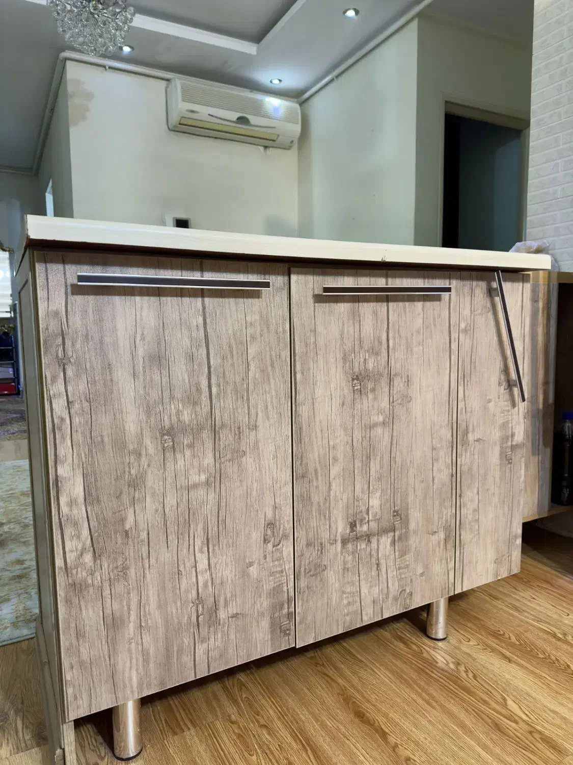 کابینت ام دی اف|کتابخانه، شلف، قفسه‌های دیواری|محمدیه-قزوین, |دیوار