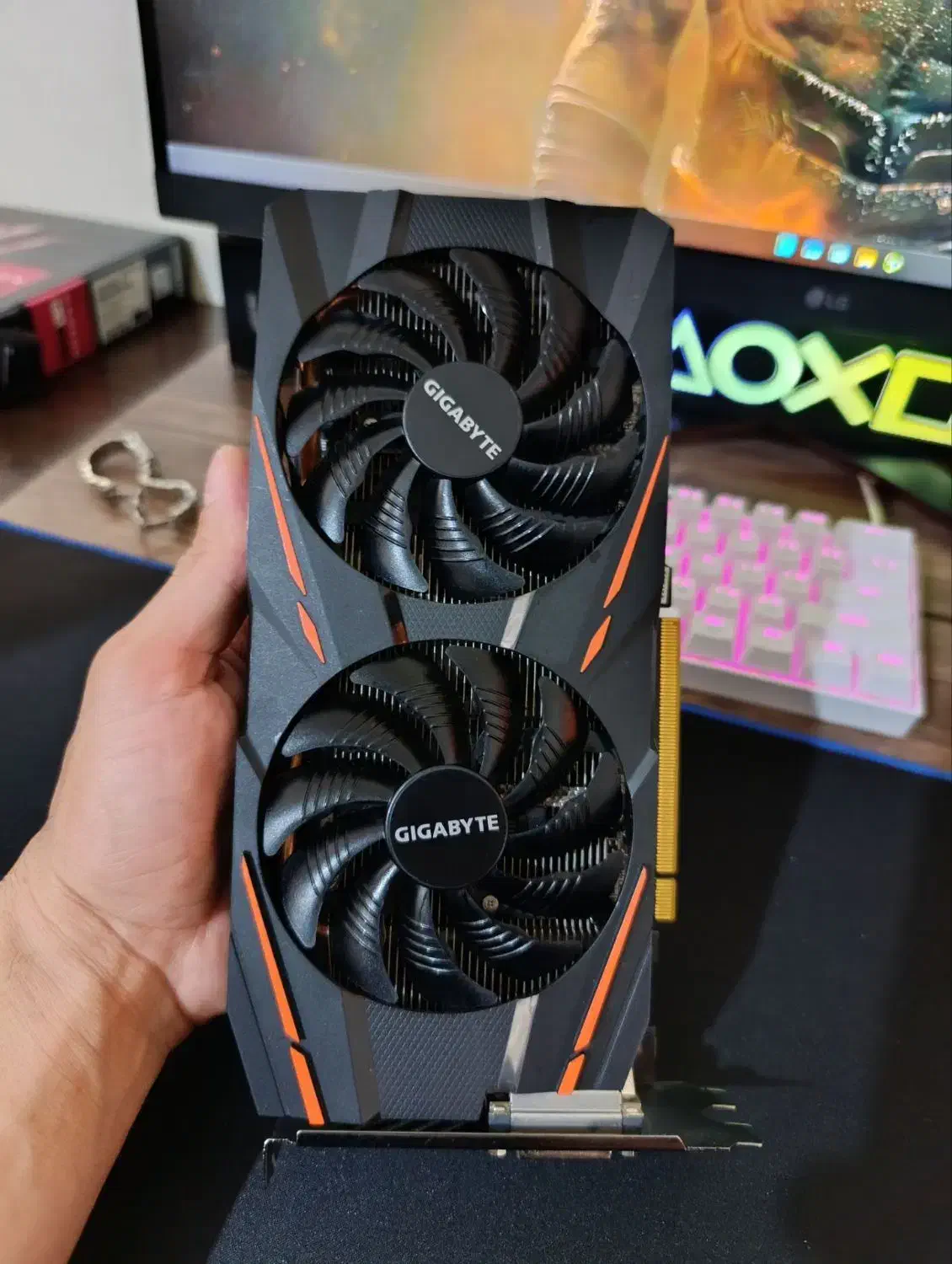 RX 580 gigabyte|قطعات و لوازم جانبی رایانه|آبادان, |دیوار