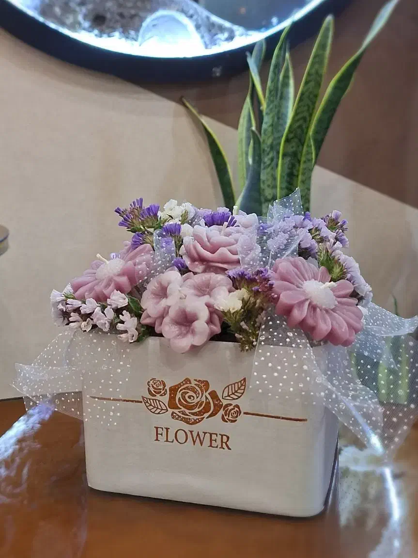 باکس گل شمعی جاودان|صنایع دستی و سایر لوازم تزئینی|آران و بیدگل, |دیوار