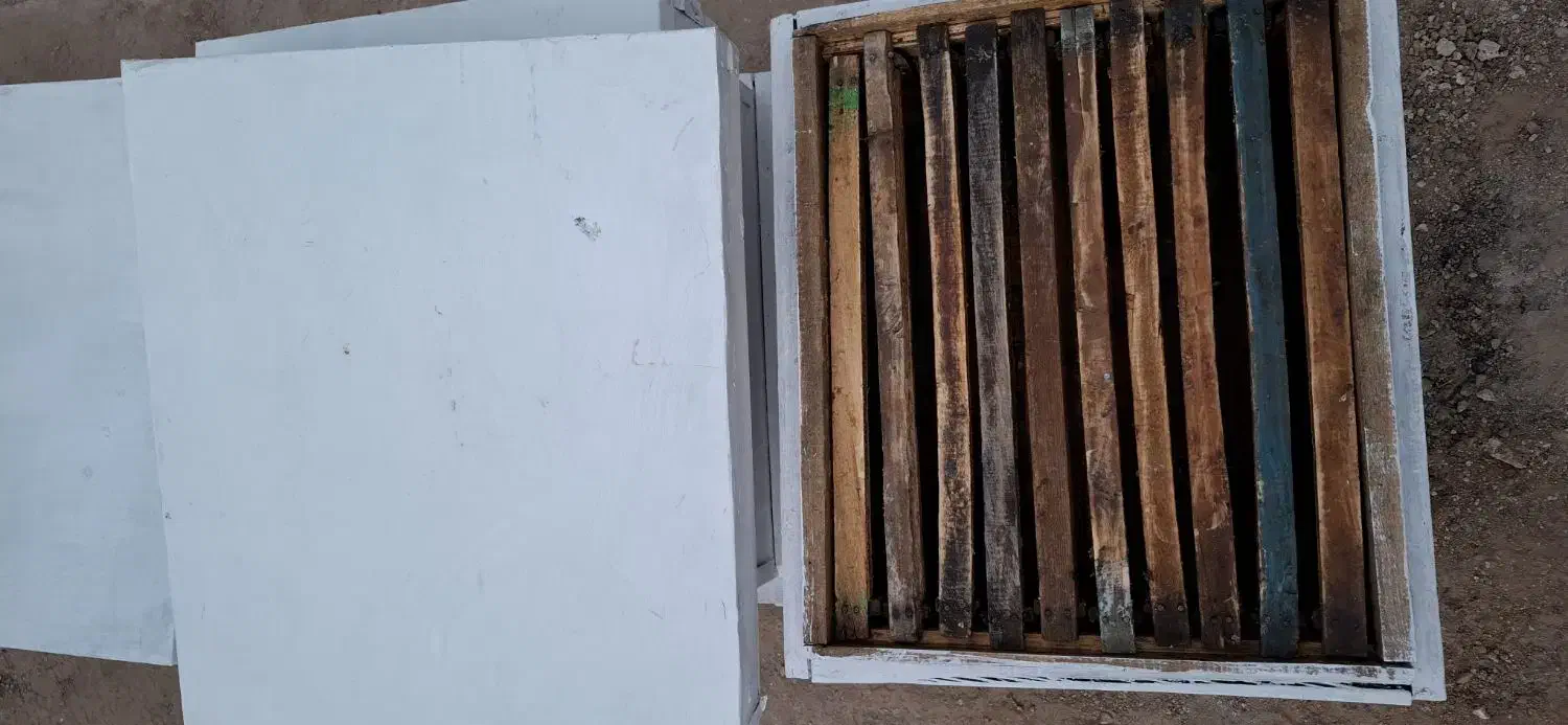 چهار عدد کندو با قاب|لوازم جانبی حیوانات|کوه چنار, |دیوار