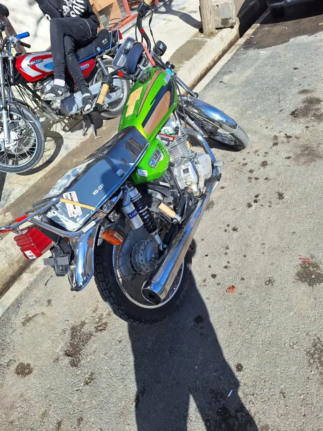 کثیر رهرو ۱۲۵ مزایده|موتورسیکلت|میاندوآب, |دیوار