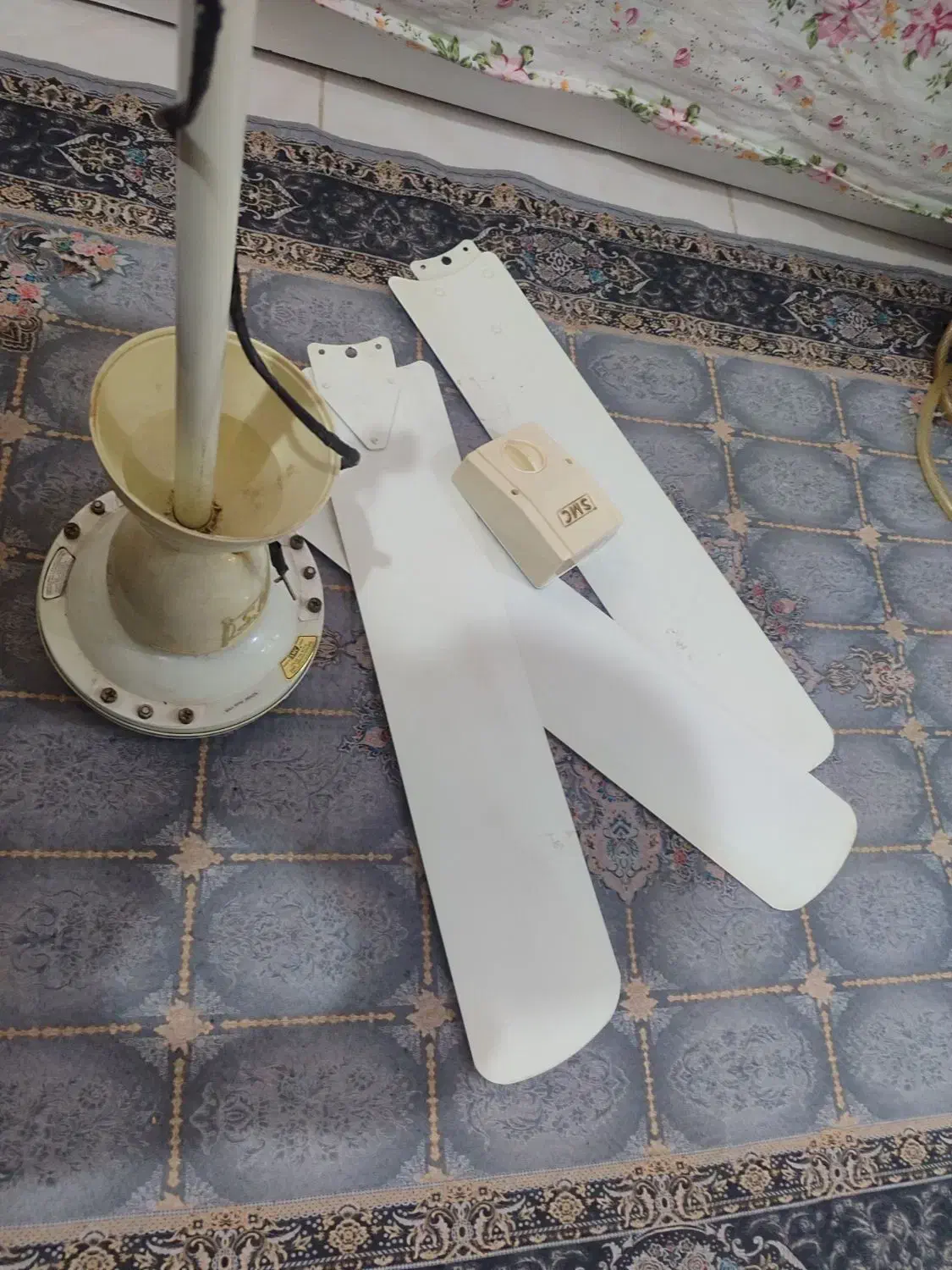 پنکه سقفی|پنکه و تصفیه‌کنندهٔ هوا|اهواز, منازل سپاه|دیوار