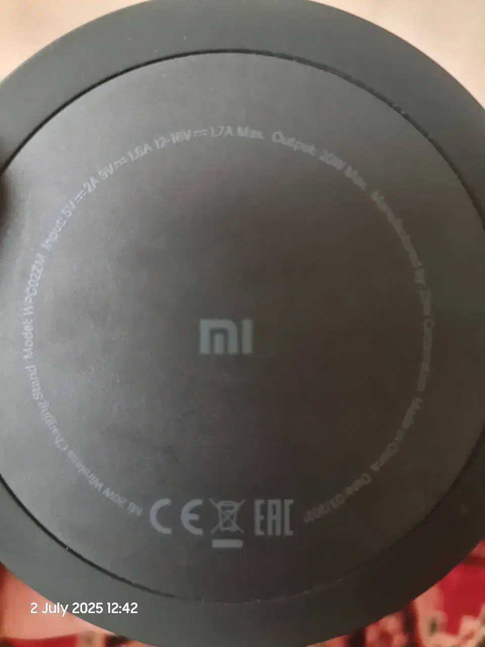 شارژر وایرلس شیائومی نو wireless xiaomi|لوازم جانبی موبایل و تبلت|تهران, جوادیه|دیوار