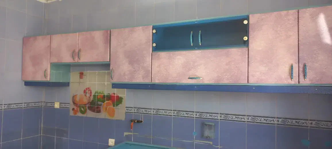 کابینت دست دوم فلزی آبی در حد نو|مصالح و تجهیزات ساختمان|خمینی‌شهر, |دیوار