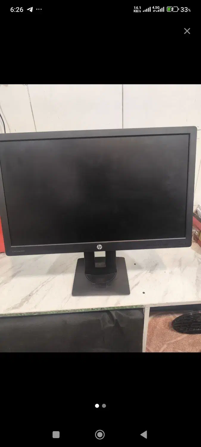 مانیتور hp مدل e232 اینچ ۲۳|قطعات و لوازم جانبی رایانه|تهران, نبی اکرم|دیوار