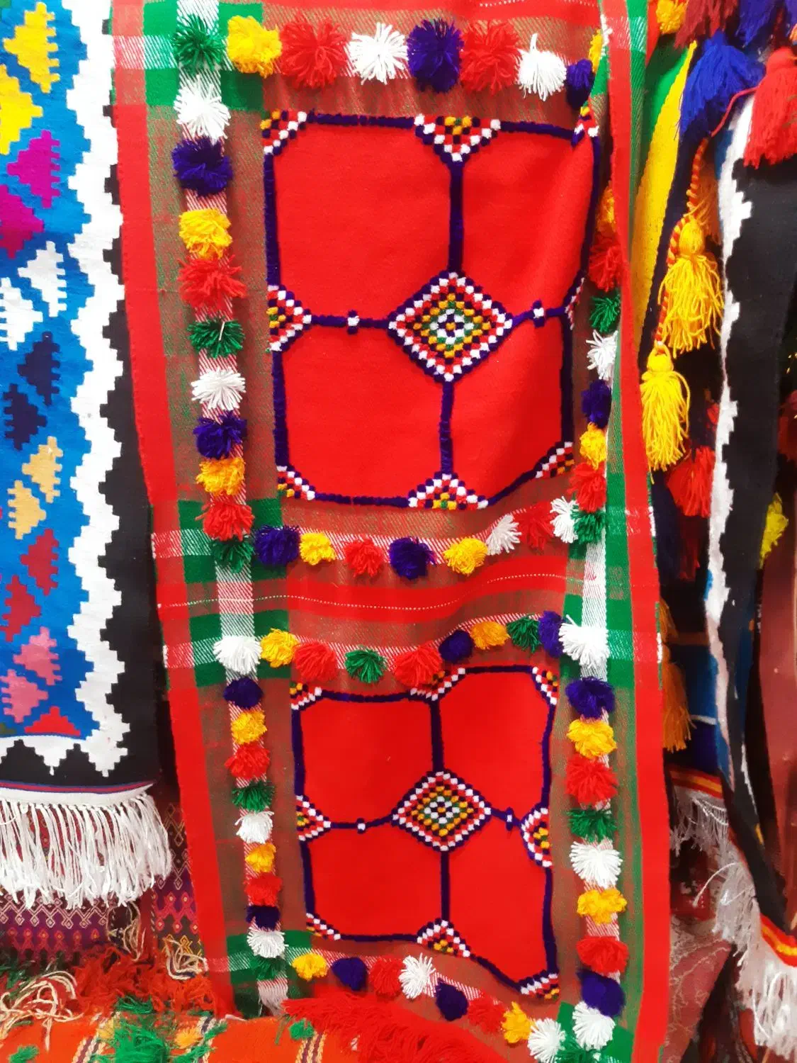 فروش گلیم جاجیم مفرش آیینه گمبول|گلیم، جاجیم، گبه|یاسوج, |دیوار