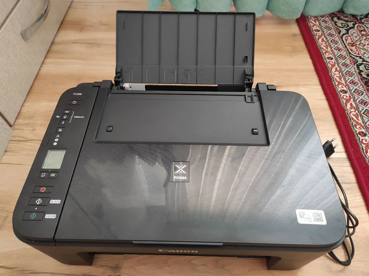 پرینتر کنون pixma ts3340|پرینتر، اسکنر، کپی، فکس|املش, |دیوار