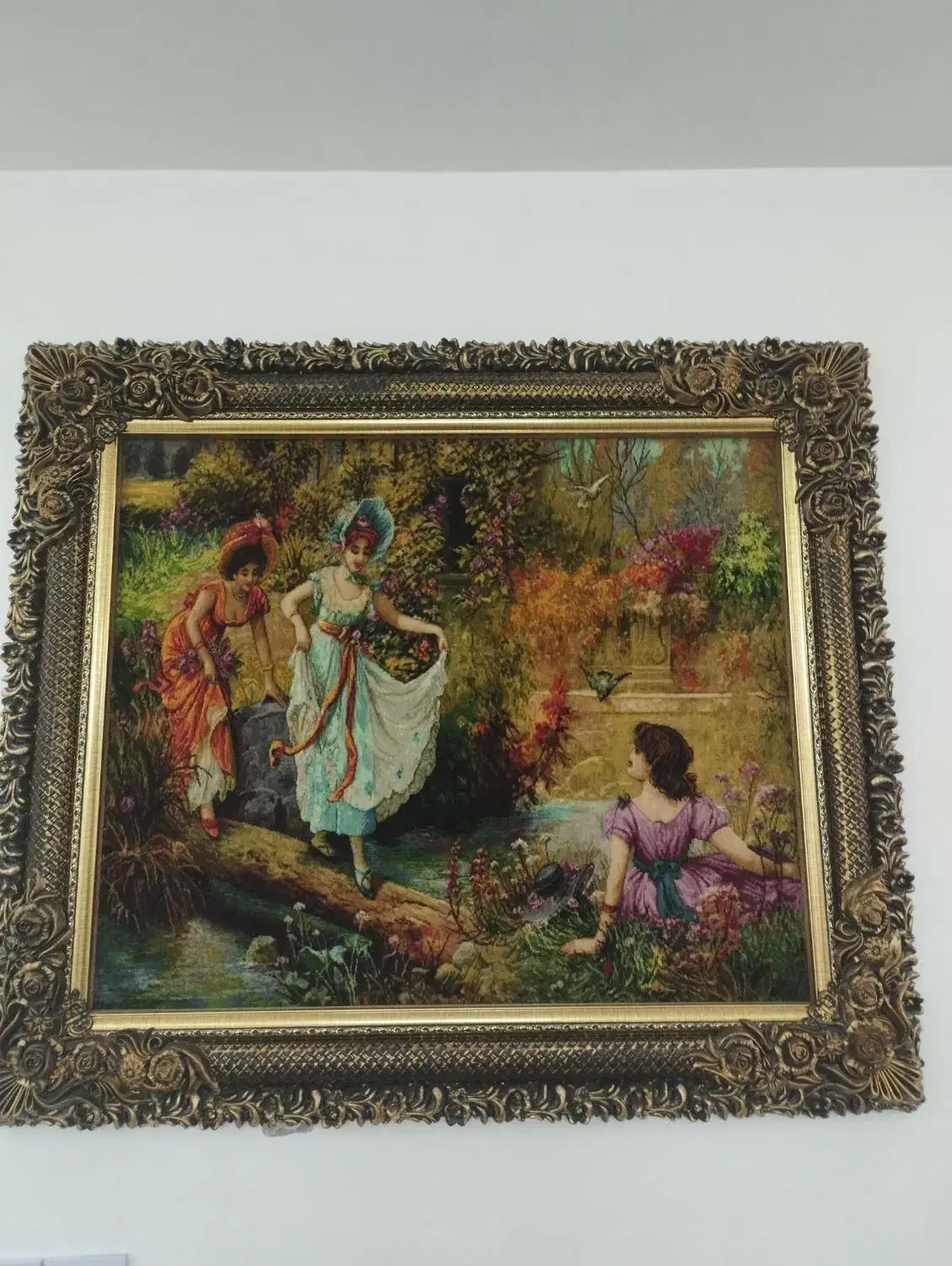 تابلو فرش دستباف|تابلو فرش|میبد, |دیوار