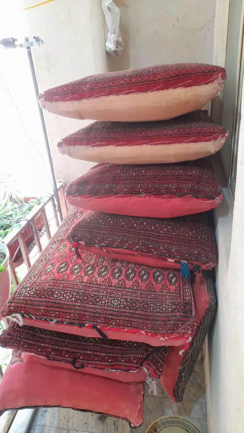 پشتی ترکمن دست بافت|پشتی|کرج, شاهین‌ویلا|دیوار