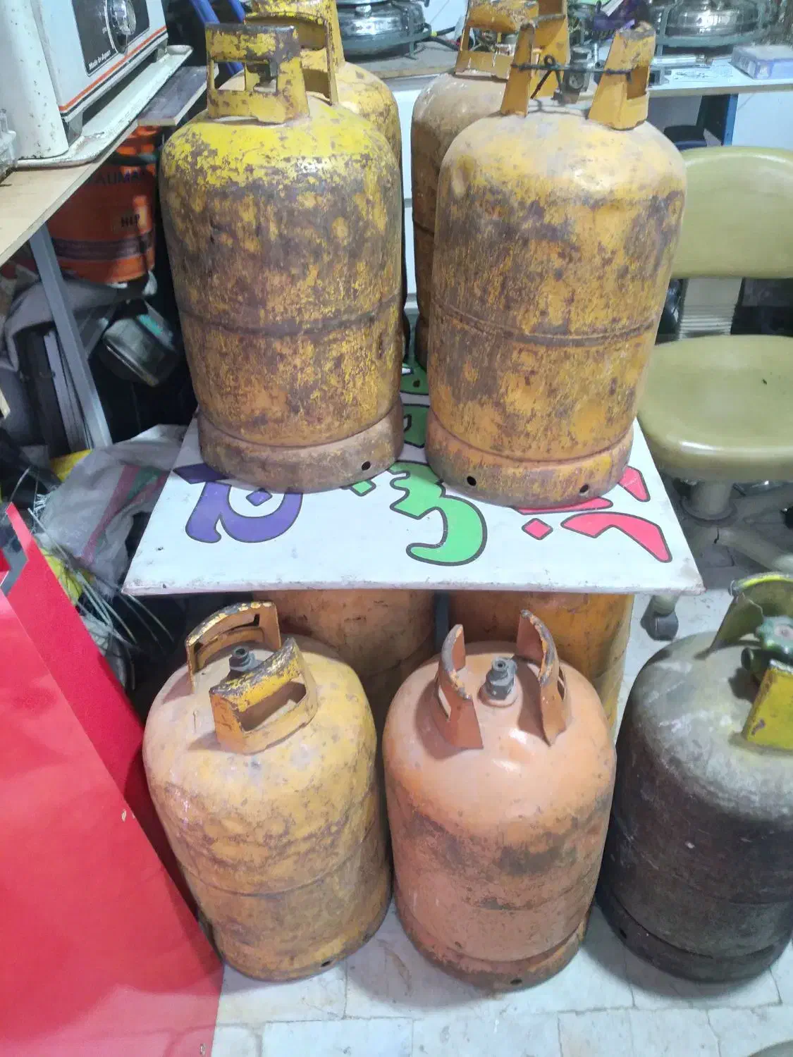 ۱۵عدد کپسول ایران گاز|اجاق گاز و لوازم برقی پختوپز|اقبالیه, |دیوار