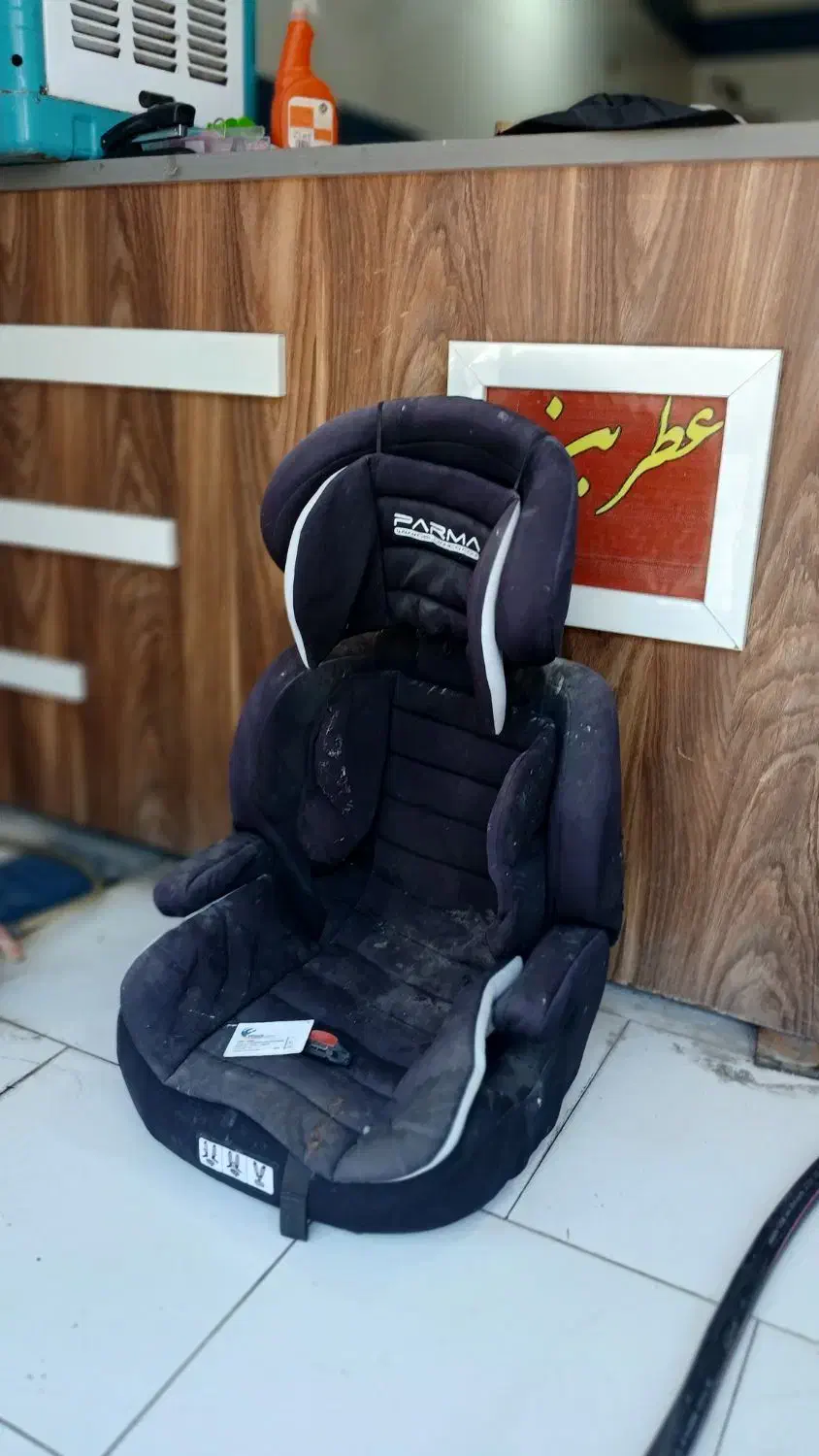 فروش یک عدد صندلی ماشین بچه|تخت و صندلی بچه|ساری, |دیوار