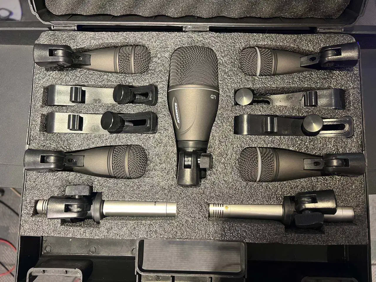 ست میکروفون درامز SAMSON DK707 (7-Piece Mic Kit)|صوتی و تصویری|تهران, یوسف‌آباد|دیوار
