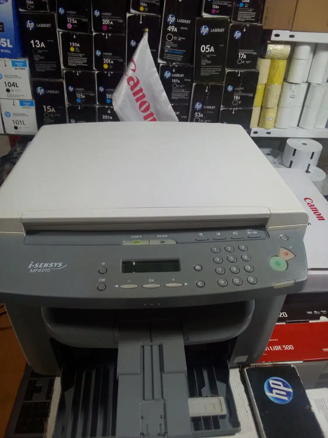 پرینتر سه کاره لیزری canon mf4010|پرینتر، اسکنر، کپی، فکس|قرچک, مهدیه|دیوار