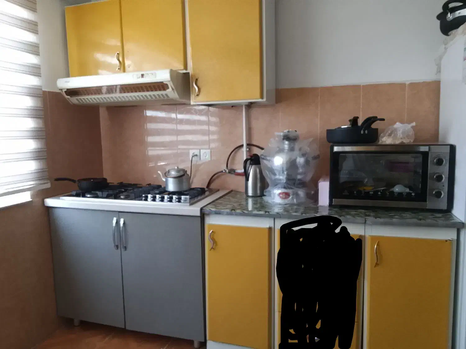 کابینت فلزی سالم|آب‌چکان و نظم‌دهنده ظروف|همدان, |دیوار