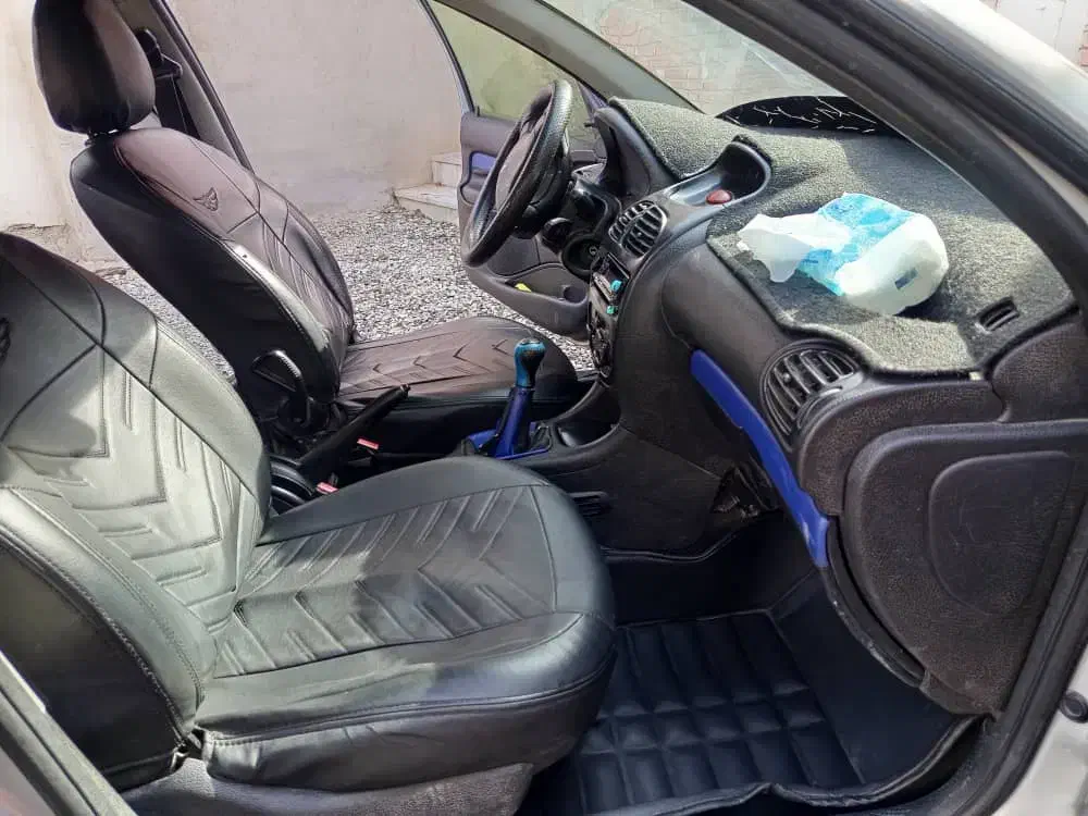 ۲۰۶مدل ۸۳ نقره ای|خودرو سواری و وانت|بافت, |دیوار