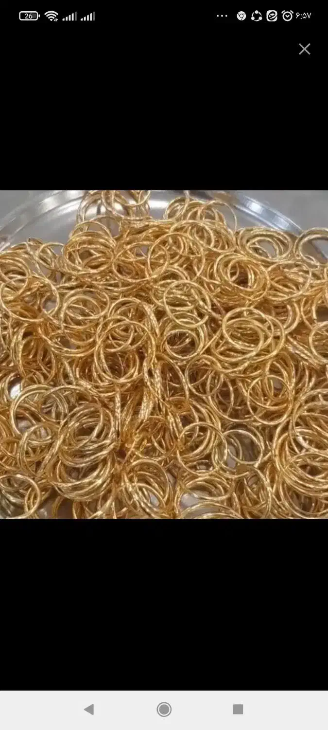 گوشواره های حلقه ای|جواهرات|کاشان, بازار کاشان|دیوار