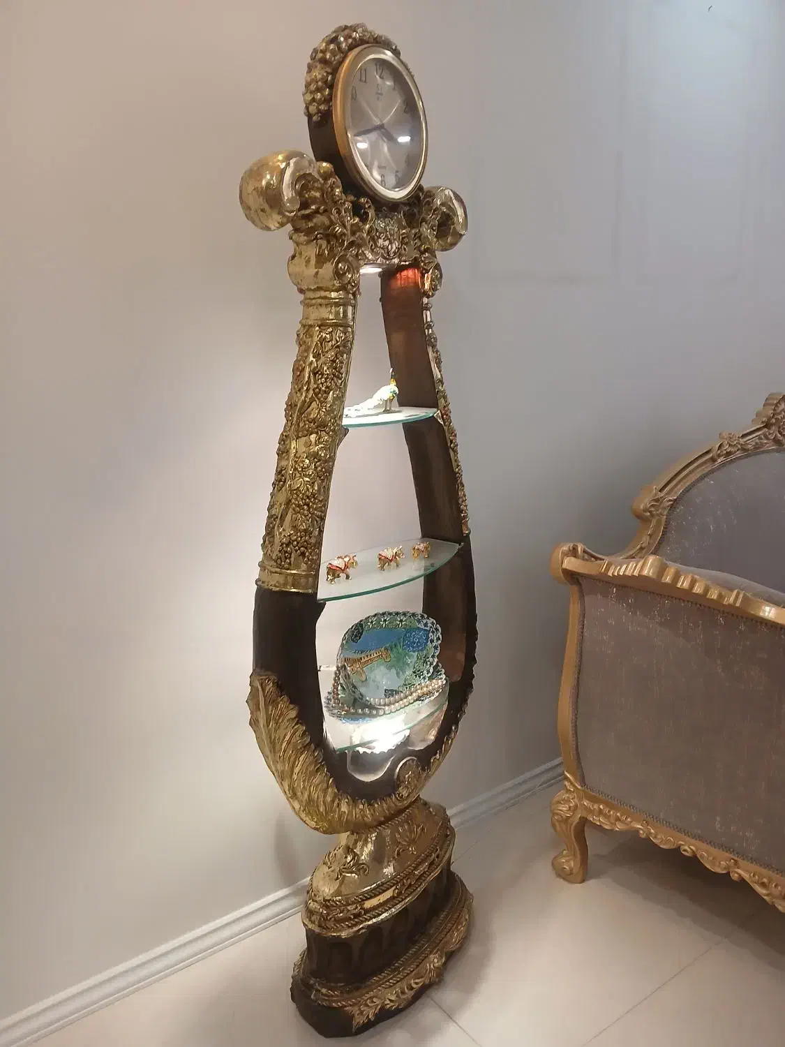 ساعت ایستاده|ساعت دیواری و تزئینی|مشهد, تربیت (صدف)|دیوار