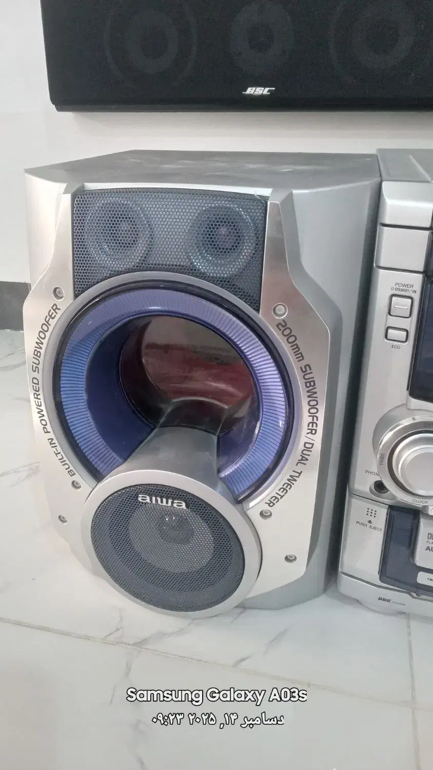 ایوا ژاپن فلش خور بلوتوث ۵۰۰۰ وات|سیستم صوتی خانگی|تاکستان, |دیوار