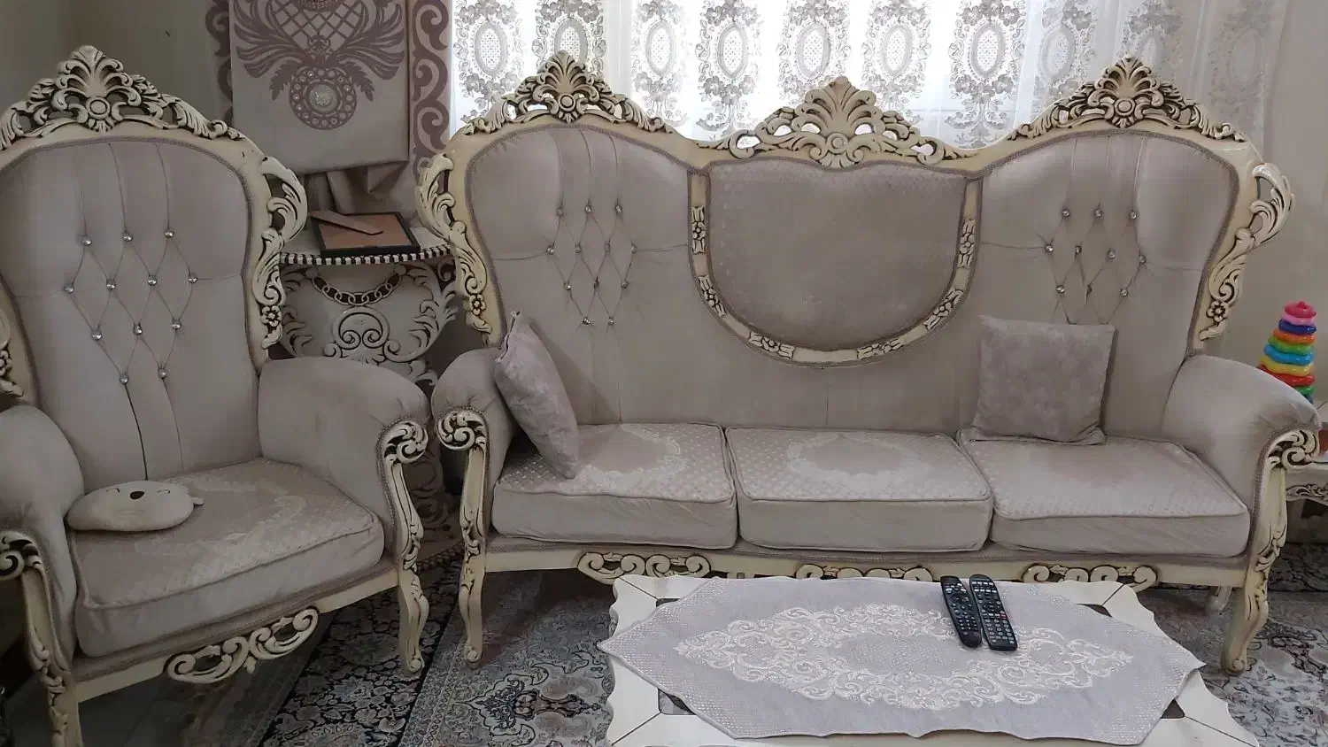 مبل ۹ نفره سلطنتی|مبلمان اداری|مشهد, تلگرد|دیوار