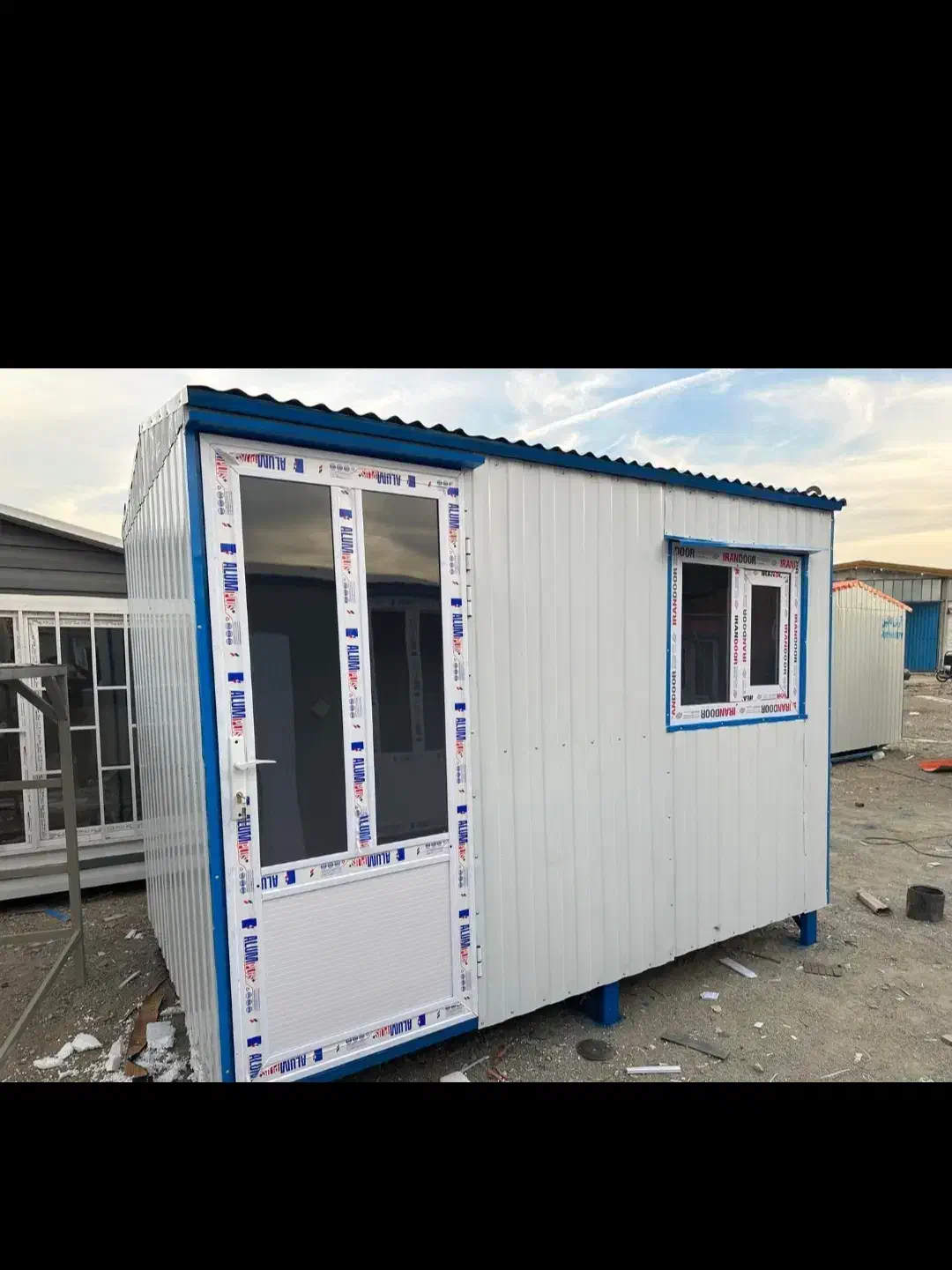 کانکس 2در3شاسی دار سنگین تحویلی|مصالح و تجهیزات ساختمان|سنگر, |دیوار