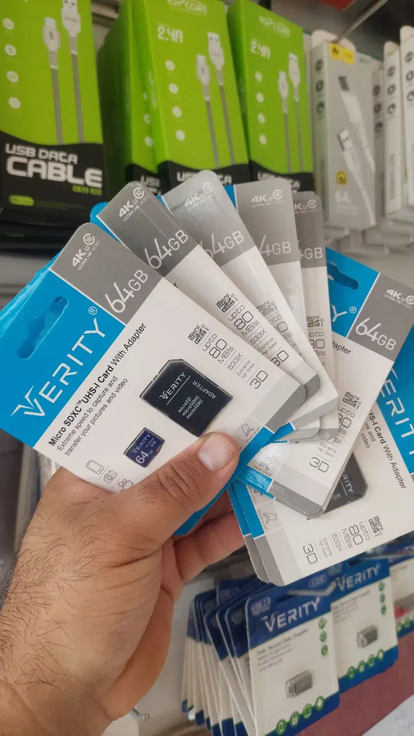 رم ۶۴ گیگ و مموری کارت سرعت بالا|لوازم جانبی موبایل و تبلت|قم, علی آباد سعدگان|دیوار