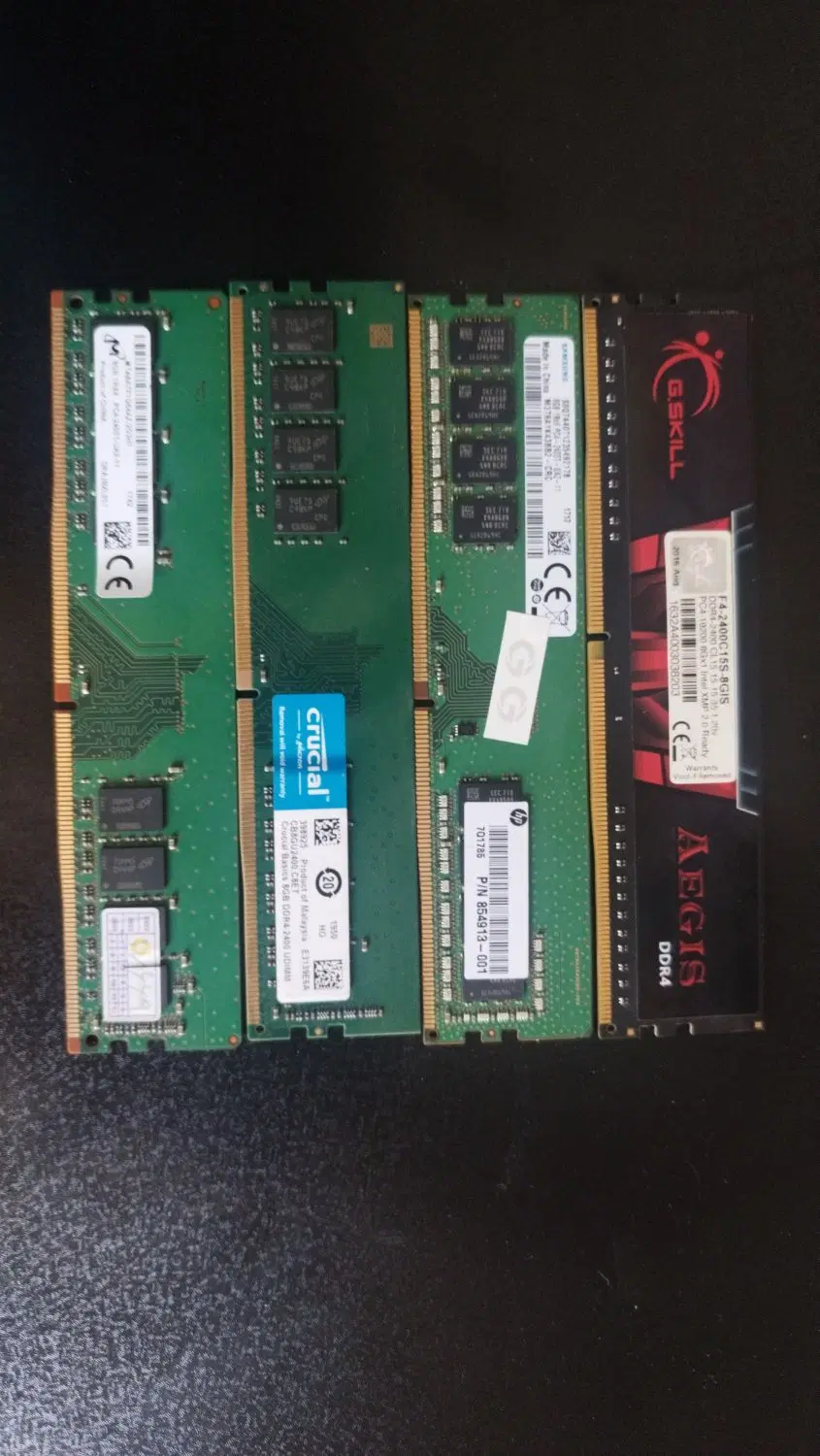 2400 Ram DDR4 32GB 4x8GB|قطعات و لوازم جانبی رایانه|تهران, امیریه|دیوار