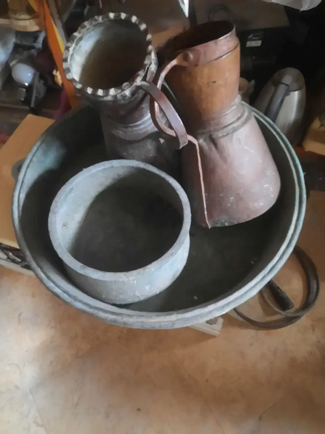 مشروفه قدیمی اصل|کلکسیون اشیاء عتیقه|رشت, عینک|دیوار