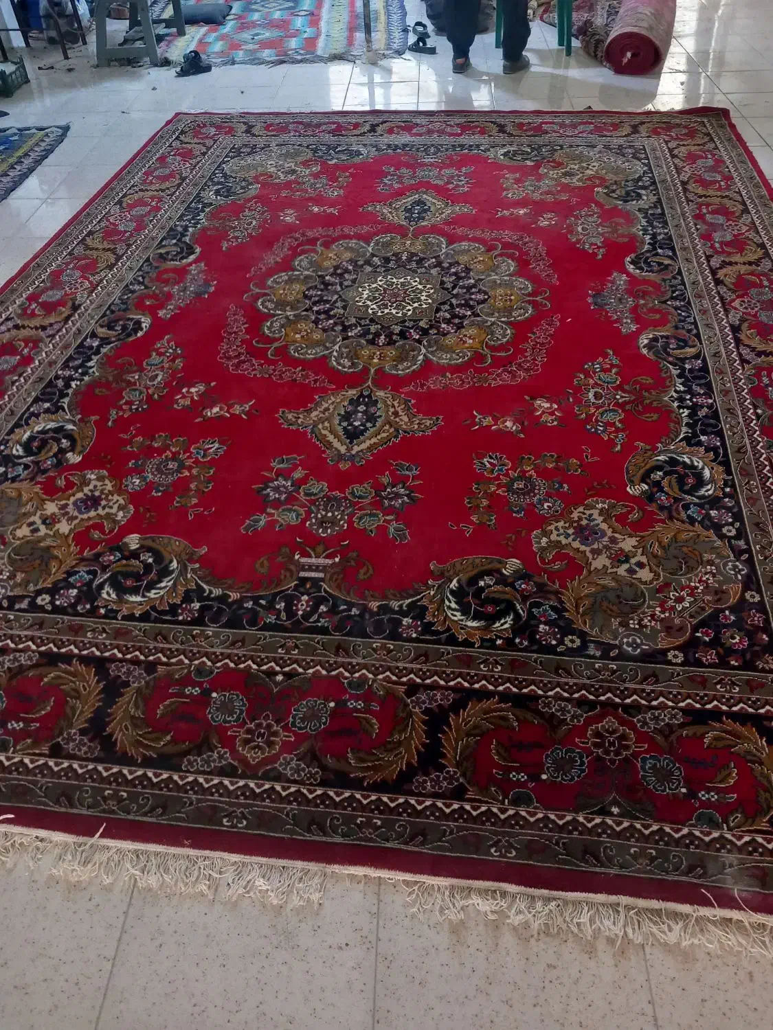 ۳ تخته فرش ۱۲ متری|فرش|کوهدشت, |دیوار