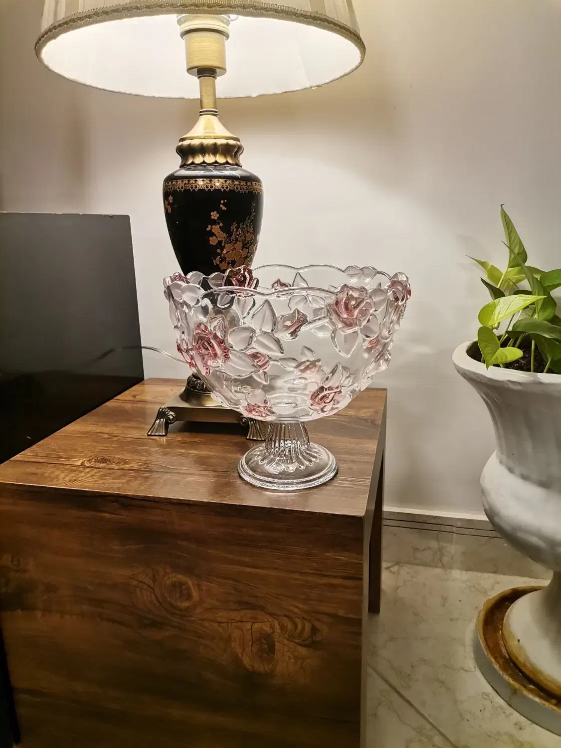 والتر طرح ناتاشا عصرونه خوری گل پنبه آرام پز|ظروف سرو و پذیرایی|طرقبه, |دیوار