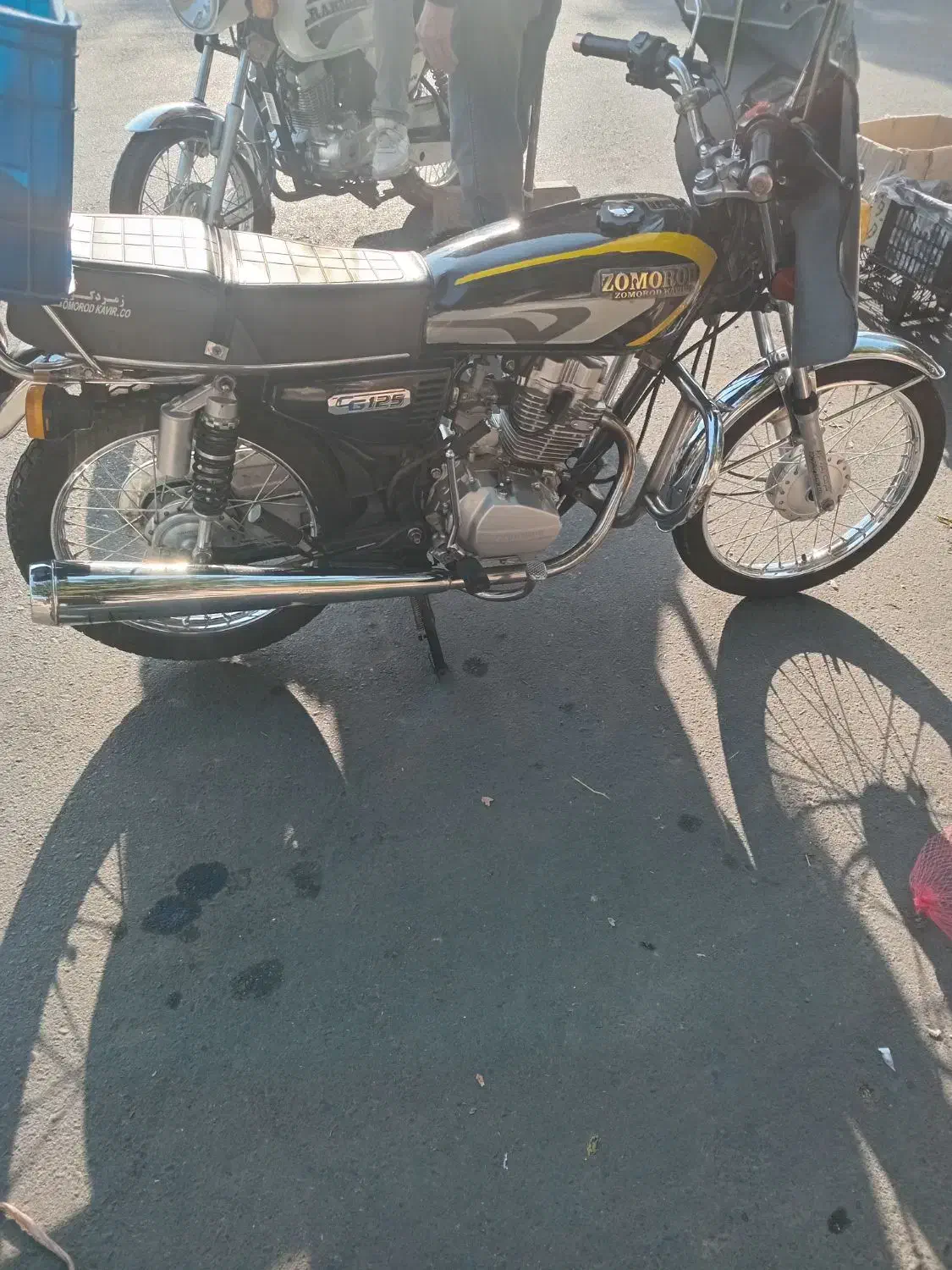 موتور زمردکویر ۱۲۵ ۱ستارتی|موتورسیکلت|تهران, بهداشت|دیوار