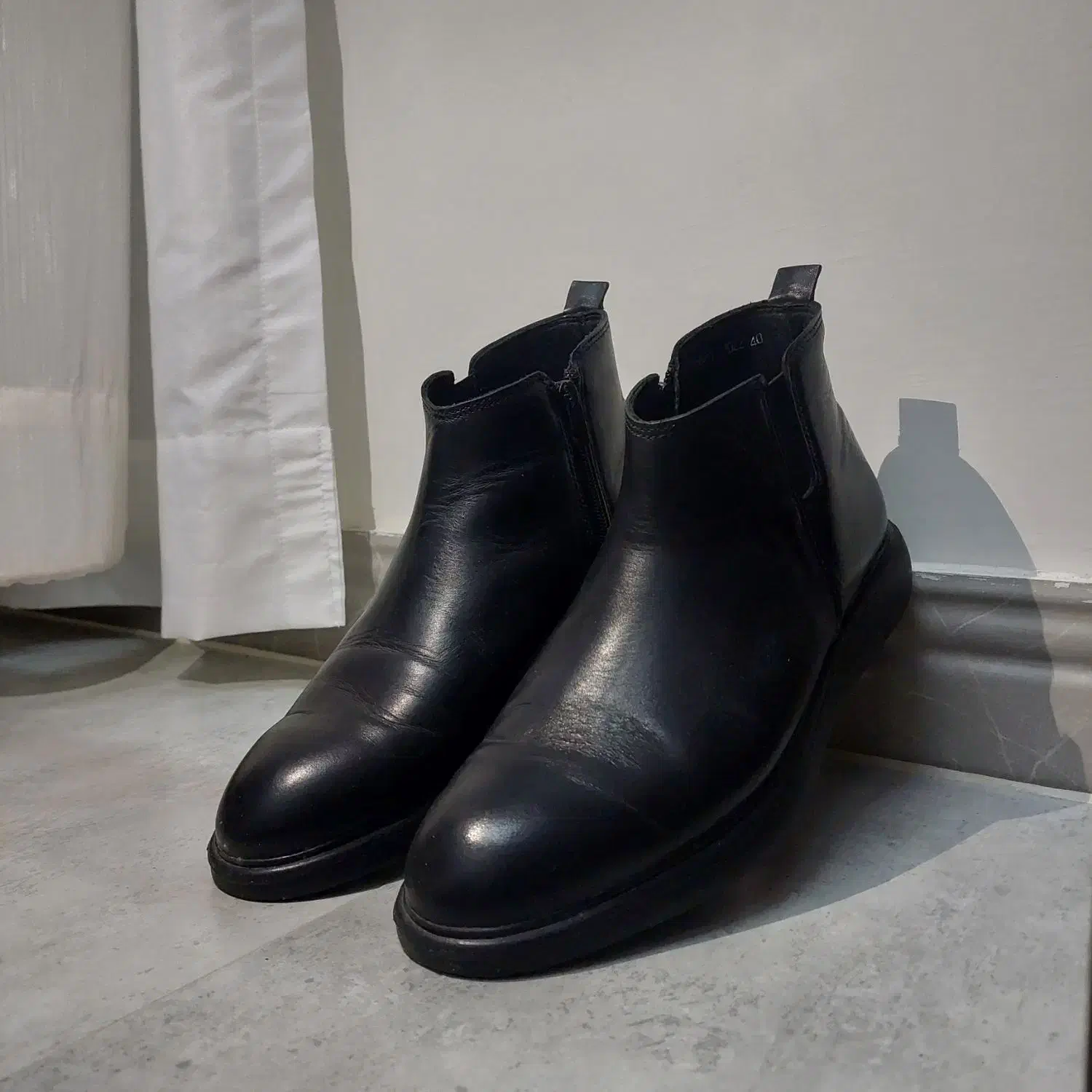 نیم بوت مردانه کلاسیک چرم|کیف، کفش، کمربند|رشت, امین الضرب|دیوار