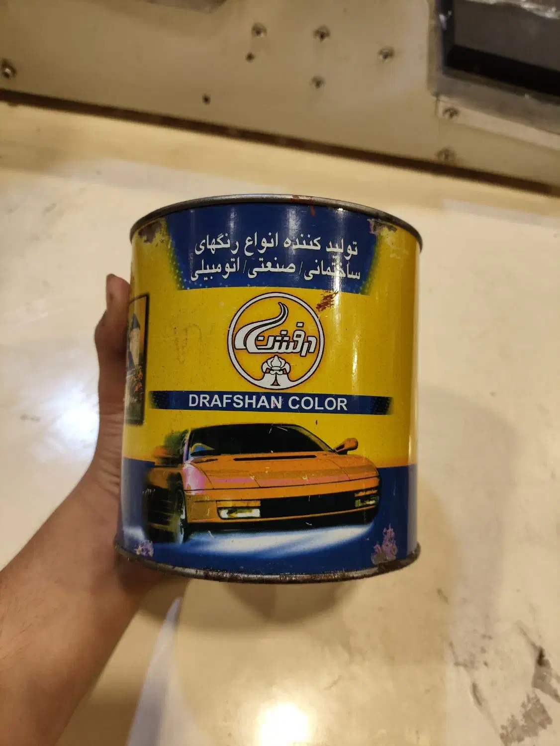 رنگ و زد زنگ|مصالح و تجهیزات ساختمان|مشهد, هنرور|دیوار