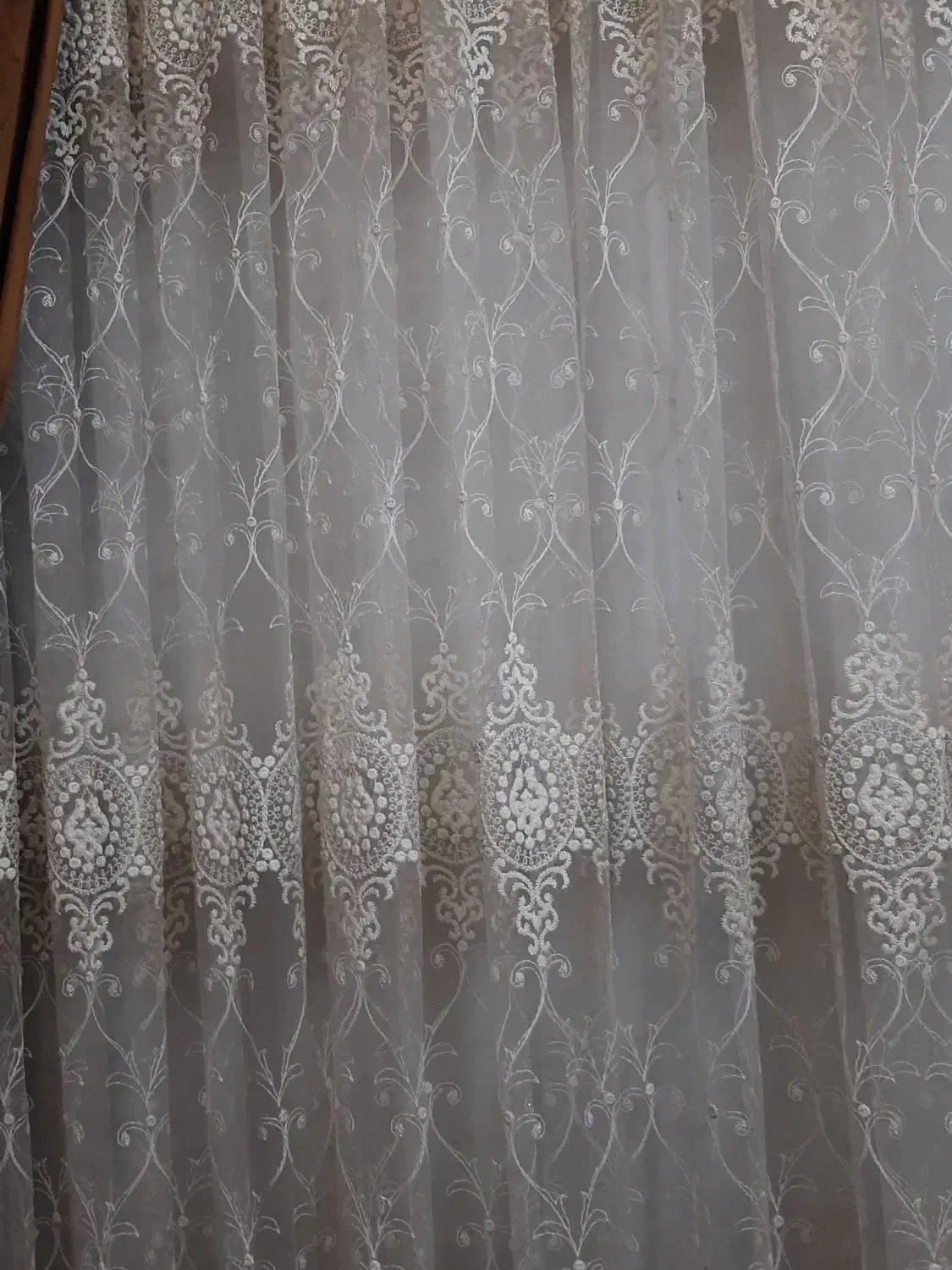 پرده تور ومخمل|پرده، رانر، رومیزی|تهران, بهاران|دیوار