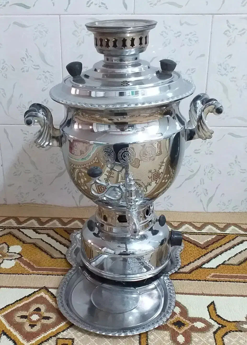 سماور گازی سیفی برادران|سماور، چای‌ساز، قهوه‌ساز|اسلام‌‌آباد غرب, |دیوار