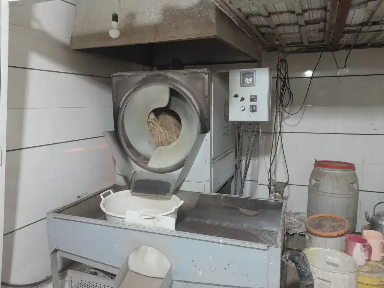 دستگاه اجیل پزی|ماشینآلات صنعتی|آشخانه, |دیوار