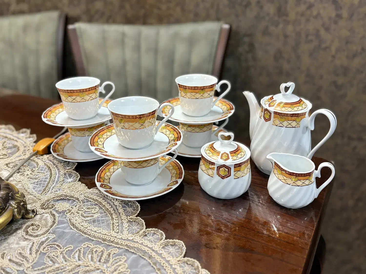 سرویس صبحانه خوری|ظروف سرو و پذیرایی|اردبیل, |دیوار