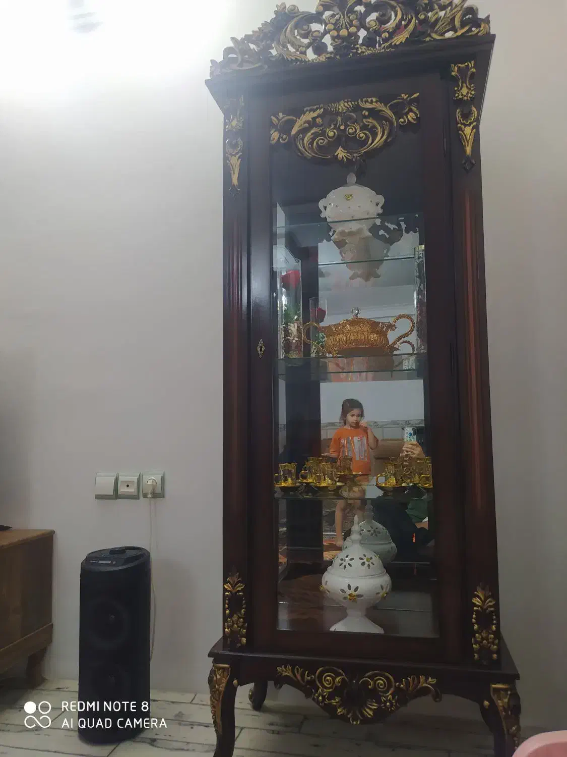 بوفه پایه بلند نونو|بوفه، ویترین، کنسول|محمدیه-قزوین, |دیوار