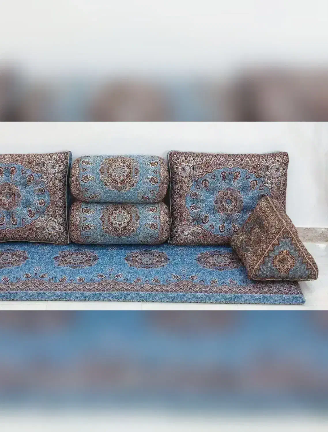 ست ۷ تیکه پُستی شاه‌نشین|پشتی|کوهسار (البرز), |دیوار