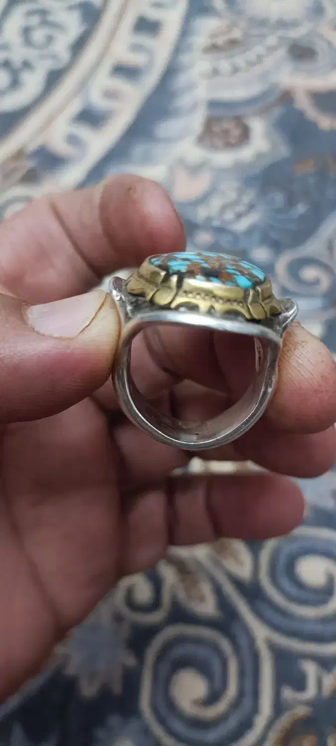 انگشتر فیروزه|جواهرات|خاوران, |دیوار