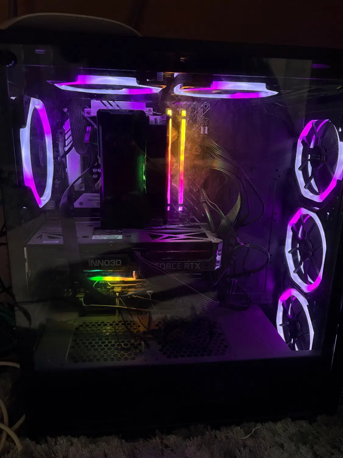 کامپیوتر گیمینگ کامل با همه وسایل|رایانه رومیزی|کرج, مصباح|دیوار