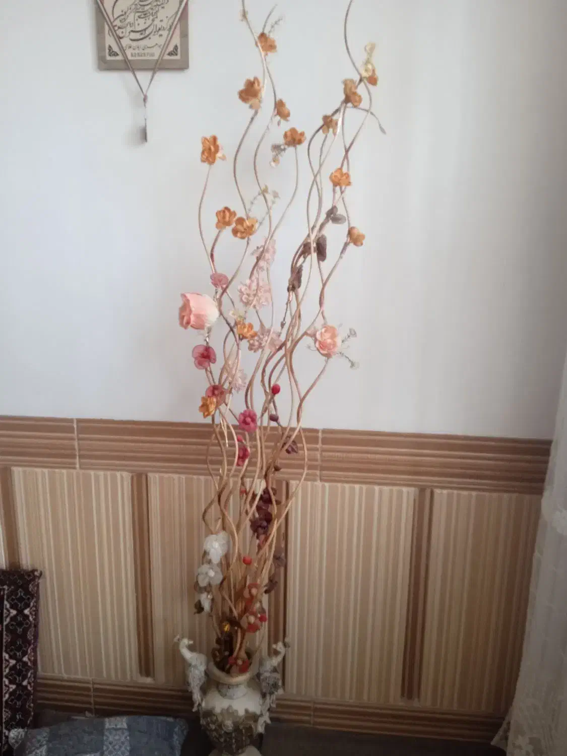 گل و گلدان|گل مصنوعی|تربت جام, شهرک معلم|دیوار