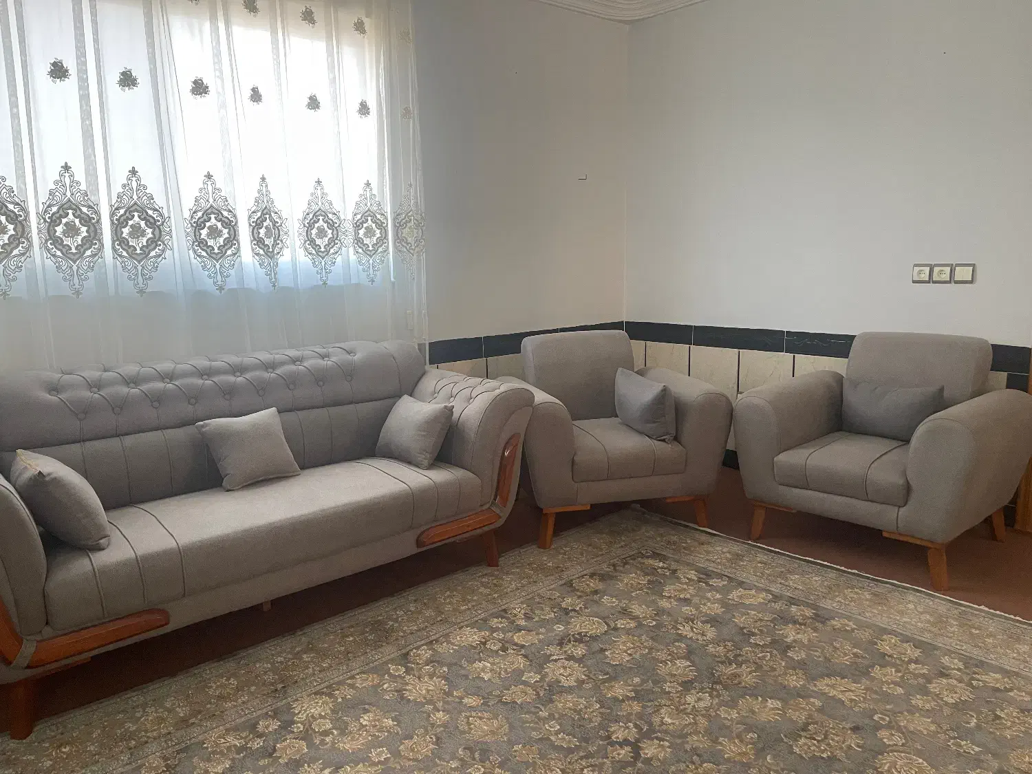 مبل ۱۰ نفره صفر|مبلمان خانگی و میز عسلی|گرگان, |دیوار