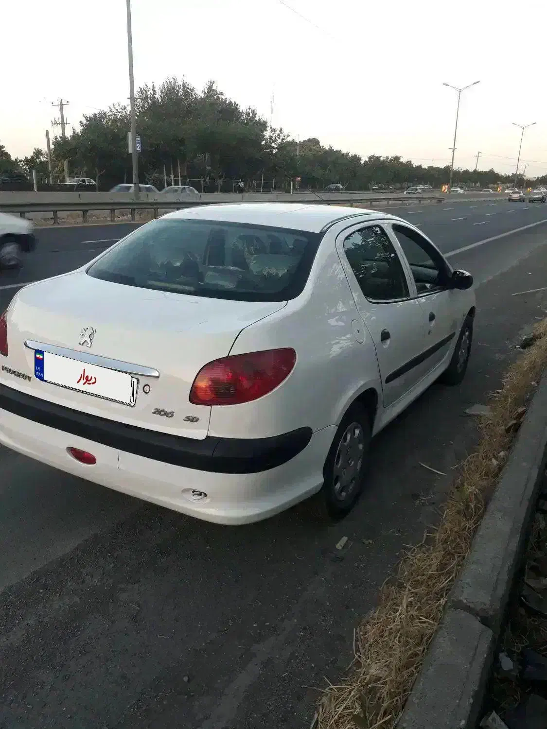 پژو۲۰۶ اس دی  وی ۸ بدون رنگ|خودرو سواری و وانت|بیرجند, |دیوار