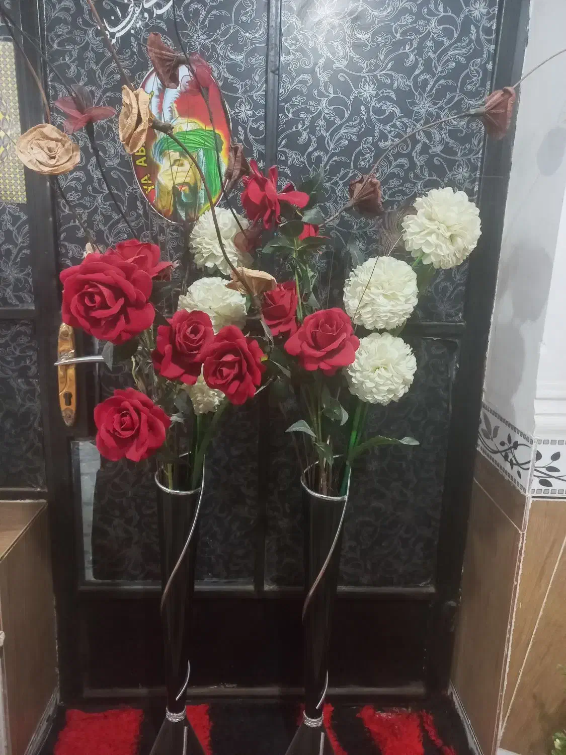 گل مصنوعی|گل مصنوعی|خرمشهر, |دیوار