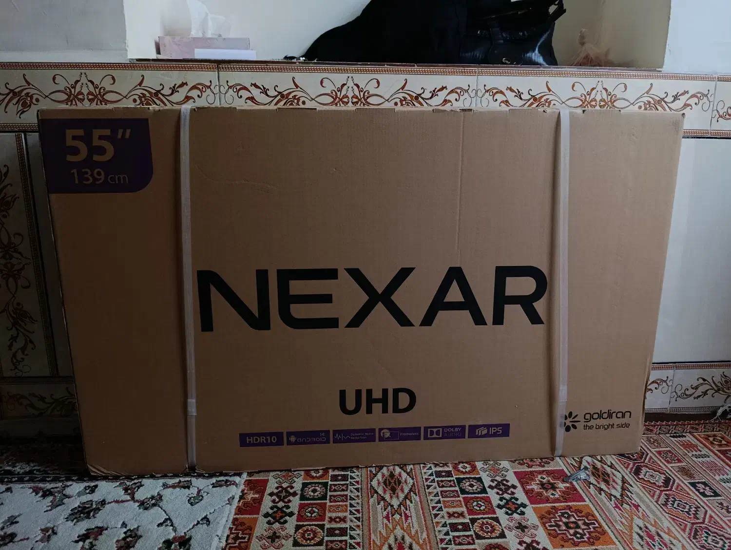 تلویزیون ال ای دی 55|تلویزیون و پروژکتور|شیراز, بالا کفت|دیوار