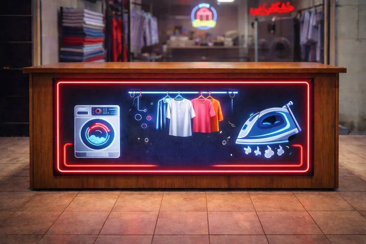 خشکشویی پرده و پتو|خدمات نظافت|مشهد, کوشش|دیوار